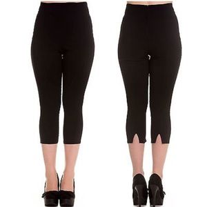 Black Hell bunny Capri Pants